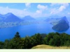 Blick auf den Bürgenstock von der Wissifluh oberhalb von Vitznau