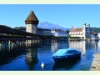 Luzern mit Pilatus im Hintergrund