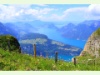 Der Vierwaldstättersee vom Fronalpstock aus