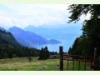 Abstieg vom Rigi mit Blick auf den Vierwaldstättersee und Vitznau