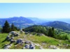 Blick zum Neuenburgersee vom Dent de Vaulion aus