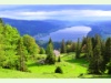 Das Vallée de Joux vom Dent du Vaulion aus