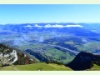 Blick aufs Rheintal vom Hohen Kasten aus