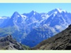 Eiger, Mönch und Jungfrau vom Schilthorn aus