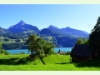 Der Weiler in Betlis am Nordufer des Walensees