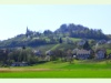 Kirche von Buchberg im Frühling
