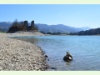 Île d`Ogoz bei künstlich tiefem Wasserstand