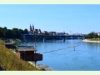 Galgenfischer-Häuschen am Rhein in Basel