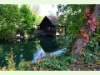 Die Lorze in Hammer bei Cham im Herbst