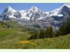 Wengeneralp mit Eiger, Mönch und Jungfrau