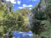 Die Doubs bei der Ruine de la Mort